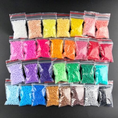 2.6mm 30 colors About 500/Pcs in Bag Mini Hama Beads perler toy Available Guarantee PUPUKOU Beads Activity Fuse Beads