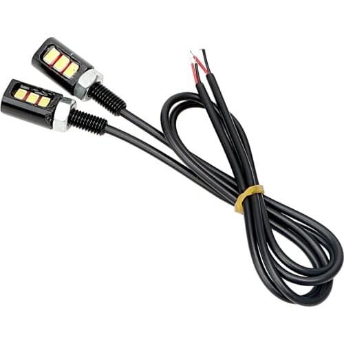 2pcs 12V LED 5630 SMD Car-styling Screw Bolt Lamp Car Licence Plate Light Auto Motorcycle Tail Light Car Accessories