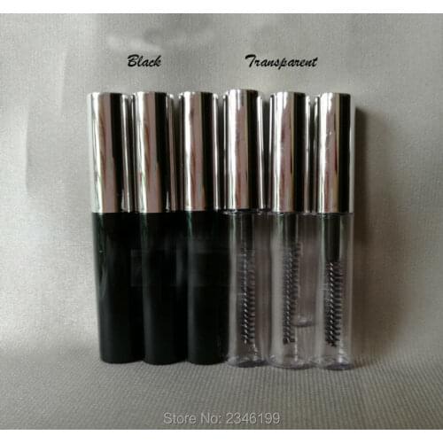 4ML50pcs/lot Professinal Makeup Cosmetic Container, Eyelash Cream Bottle, Empty Mascara Tube with Plug, Eyelash Bottle for Women