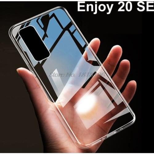 TPU Case For Huawei Enjoy 20 SE P Smart 2021 Y7a Case чехол Silicone Transparent Back Cover Telefon Protector Funda Back Bumper