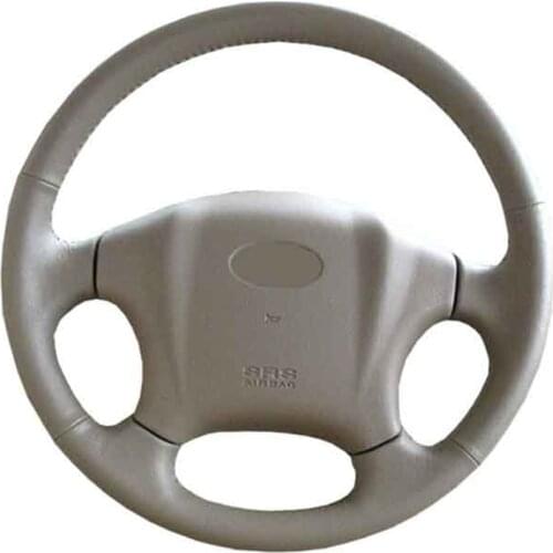 Car Steering Wheel Cover For Hyundai Tucson 2006-2014 Customize DIY Steering Wrap Microfiber Leather Hand Sewing