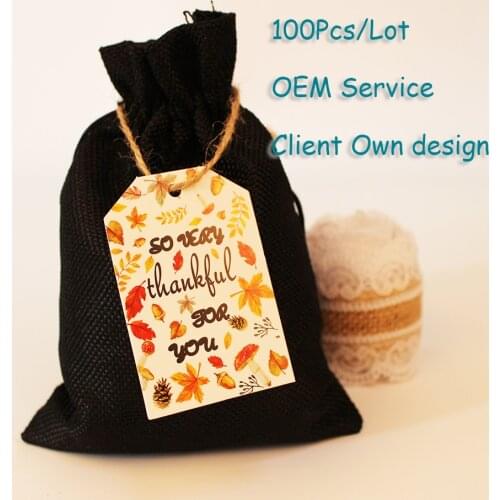 Baking Decorative Craft Paper Hangtag Handmade Chocolate Cakes Cookies Dessert Sweety Candy Packing Label Tag Can Be Customized