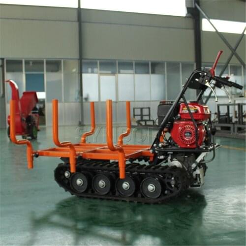 Wooden Truck Crawler Hydraulic Truck Dump Truck Mini transporter 500kg