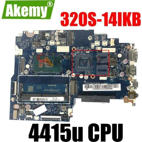 For Lenovo Ideapad 320S-14IKB motherboard LA-E541P with CPU 4415u DDR4 FRU 5B20N78323 100% Fully Tested