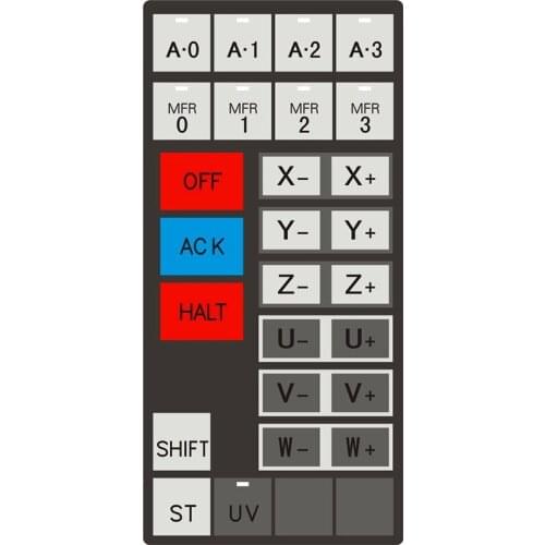 For Sodick wire cutting slow wire spark machine hand control box button film panel skin