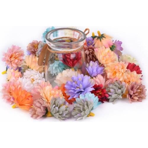 Fake Carnation Wedding Flower Head Christmas Scrapbooking Home Decor Bridal Accessories Clearance Artificial Flowers