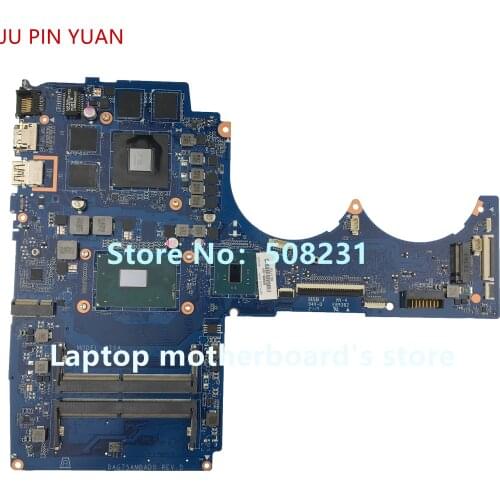JU PIN YUAN 926305-601 G75A DAG75AMBAD0 For HP Pavilion Power Laptop 15-CB Laptop Motherboard GTX1050 4GB i7-7700 fully Tested