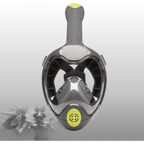 Fashion Full Face Snorkeling Mask Anti Fog Wide View Diving Mask With Gopro
