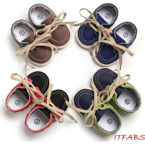 2019 New Fashion Baby Boys Girls Casual Shoes Sneakers Leather Sports Crib Soft First Walker Shoes