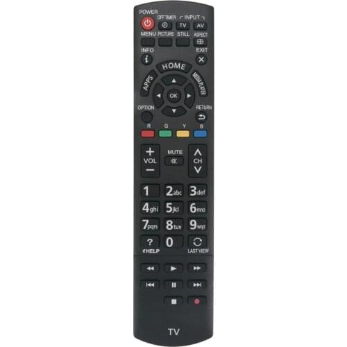 New TV Remote Control N2QAYB000834 for Panasonic TV TH-32AS610 TH-50AS610 TH-32AS610 TH-50AS610