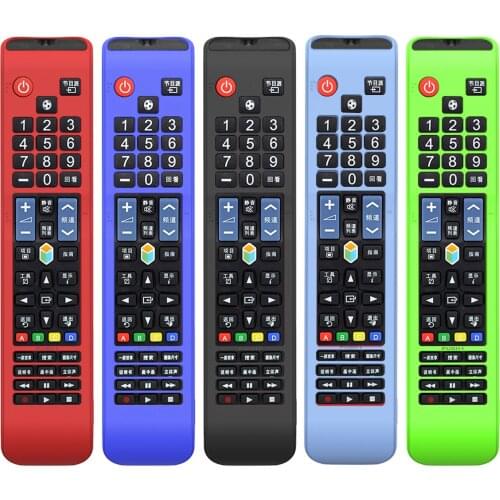Silicone Remote Control Protective Cover Case For Samsung TV BN59-01312A/01312B Shockproof Remote Control Replacement Cover Skin