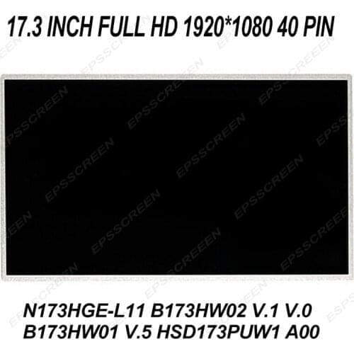 Replacement full hd 17.3 screen for Dell Precision M6700 M6800 Inspiron 7720 5737 7737 17R-5720 panel 1920*1080 40 pin display