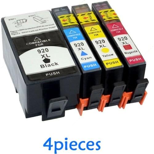 XiongCai Compatible Ink Cartridges For HP 920 Deskjet 6000 6500 7000 7500A Printer full For HP920 XL 920XL Cartridge For HP920XL