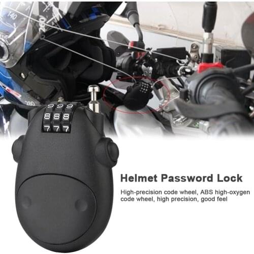 Telescopic Wire Rope Steel Cable Code Lock Suitcase Car Sled Bicycle Helmet High-precision Code Wheel Password Lock