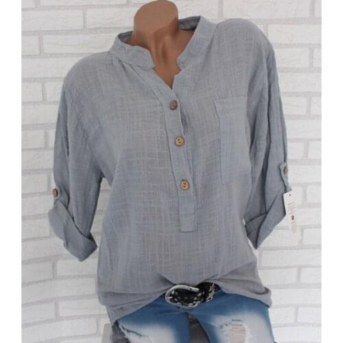 Tracyen Linen Blouses