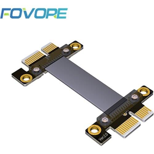 PCI express extension cable PCIe 36PIN 1X male to male extension cable PCI e PCI-e x1 Riser Cables for Bitcoin Miner