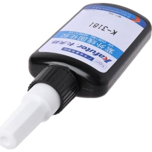 UV Light Adhesive Strong Bonding For Metal Wood Glass Crystal Cure Glue
