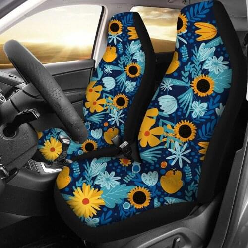 Universal car Seats auto Seat Protector Interior Accessories Seat Cover car styling Fit Most car with Steering Wheel Cover