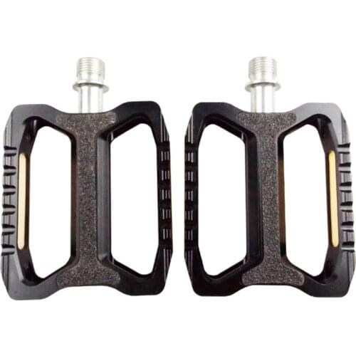 Bicycle Pedals MTB Bike Aluminum Alloy Bearing Pedal Reflective Non-slip Pedals Cycling Accessories High Quality and Brand New