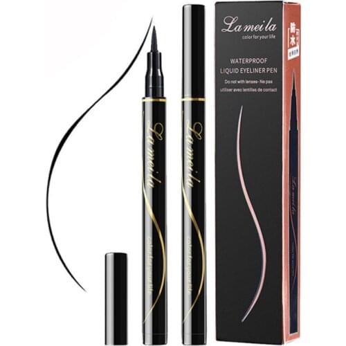 Waterproof Eyeliner Pen Pencil Long-lasting Sweat-proof Makeup Cosmetic Tool Quick Dry Durable Makeup New 2021 TSLM1