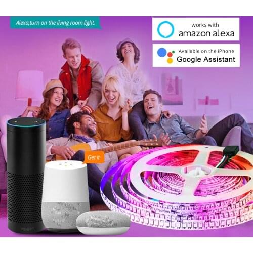 Wife LED Strip DC12V 2835 Smart LED Light with Smartphone Control Bluetooth Control Computer Screen Backlight Polarized Light