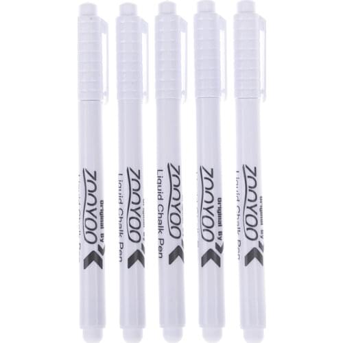 3 Pcs White Liquid Chalk Pen Marker Glass Windows Blackboard Stickers Liquid Ink Pen Used on Chalkboard Window White Pen