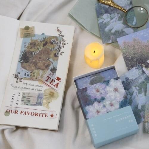 10sets/lot Memo Pads Sticky Notes Art Museum on Paper Series in the Stamp Scrapbooking Stickers Office School stationery