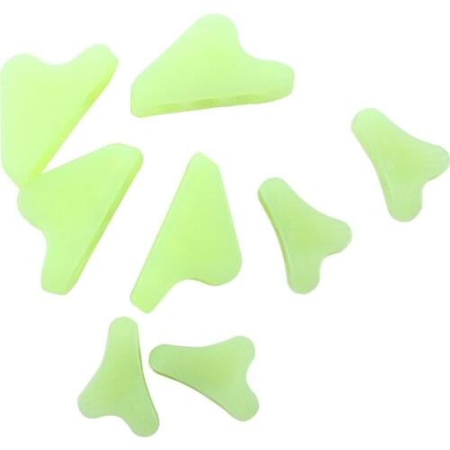 10Pcs Outdoor Mountain Camping Tents Awning Plastic Wind Rope Buckle Triangles Pull Rope Buckle Outdoor Tent Accessories