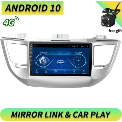 9 Inch Touchscreen 2Din Car Radio Android 10.0 Multimedia Autoradio Stereo Player GPS Navi Head Unit For Hyundai Tucson 2015