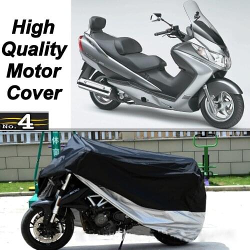 MotorCycle Cover For Suzuki Address V125 Police Scooter 2 WaterProof UV Sun Dust Rain Protector Cover Made of Polyester Taffeta