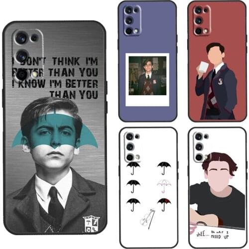 The Umbrella Academy Number Five For OnePlus 9 Pro 8 7T 8T Nord Phone Case For Realme 8 Pro 6 7 Q3 Pro 7i C3 C15 C21 GT