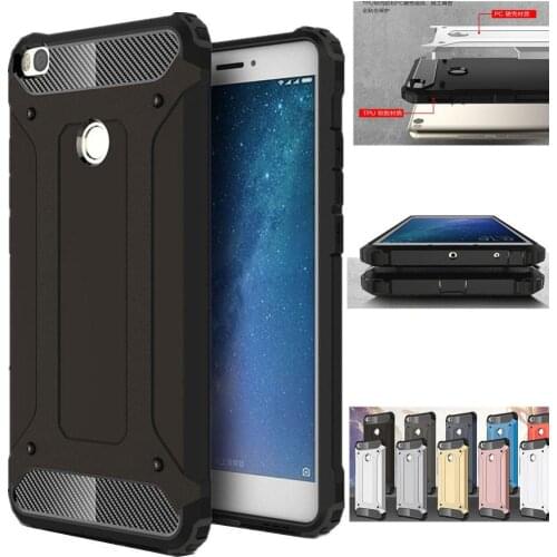 For Xiaomi Max 2 3 Mix 2s Pocophone F1 Case Hybrid Armor Hard Phone Armor Cases For Xiaomi Mi Max3 Max2 Mix2s Max2 Poco X3 Coque