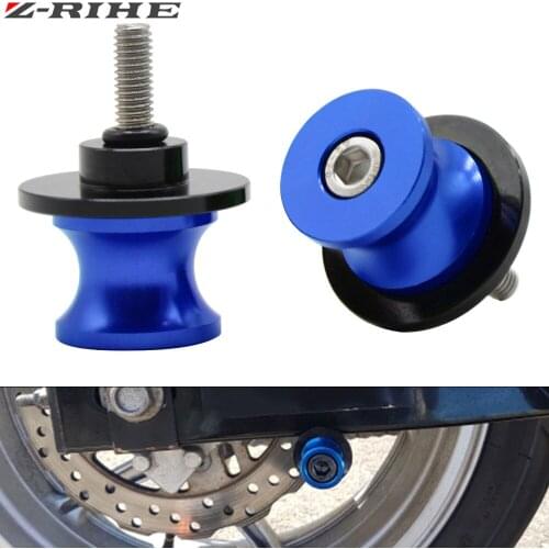 For Honda Motorcycle Blue CNC Aluminum Swingarm Spools Slider For Honda CBR 600 954 1000 RR Universal