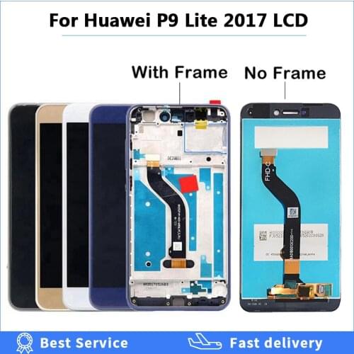 Screen for Huawei P9 Lite 2017 LCD Display Touch Screen For Huawei P8 Lite 2017 Display P9 Lite 2017 LCD Screen PRA-LA1 PRA-LX1