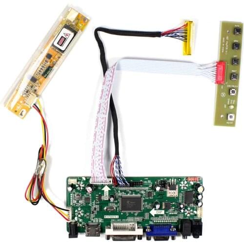 HD MI+DVI+VGA+Audio Control Board For 15inch 1024x768 LP150X10 LP150X09 LCD Screen