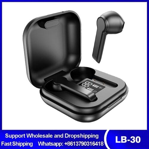 LB-30 Wireless Bluetooth Headset 5.0 Touch Earphone Stereo Waterproof Sports Noise Canceling Headset With Microphone for Xiaomi