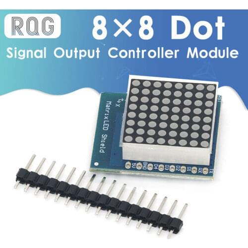 Matrix LED Shield V1.0.0 For WEMOS D1 Mini Digital Signal Output Controller Module 8 X 8 Dot Board Control