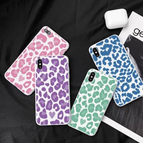 Fashion Leopard Pattern Cases For Samsung Galaxy S21 S20 FE S8 S9 S10 Plus Ultra A52 A32 A71 A70 A51 A21s A50 A10 A20 A31 Fundas