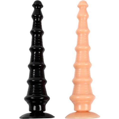 Super thick men and women share tower anal plug masturbator adult sex toys soft skin to experience different pleasures