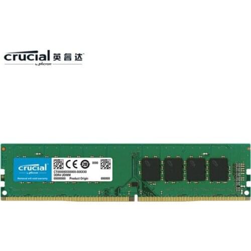 Crucial RAM DDR4 2666 MHz 3200MHz Desktop Memory 4G 8G 16G 32G for PC 1.2v