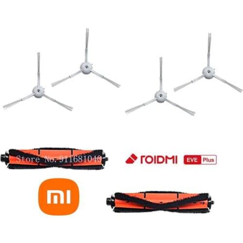 ROIDMI EVE Plus Original Accessories Dust Bags Mop Cloths Rolling Brush Filter Side Brush Disposable Mops