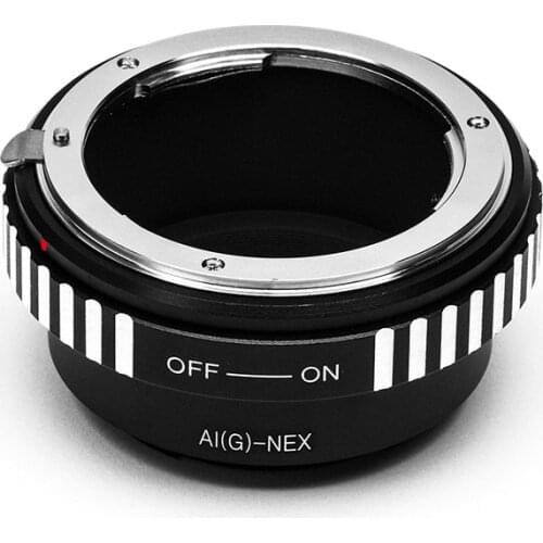 N/G-NEX adapter ring for nikon G/F/AI/S/D lens to sony e mount nex3/5/6/7 A7 A7r a9 A5100 A7s A5000 A6000 a6300 a6500 camera
