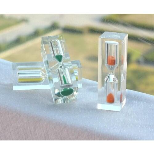 Mini Colorful Sand Clock Hourglass Timer 3 Minutes For Children Brush Teeth Health Gift Home Decoration SN2863