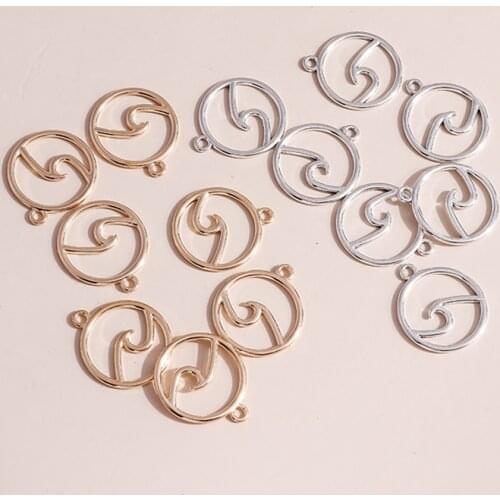 30pcs/lot 20*23mm Trendy Alloy Hollow Sign Charms Pendants for Bracelets Necklaces DIY Making Jewelry Accessories