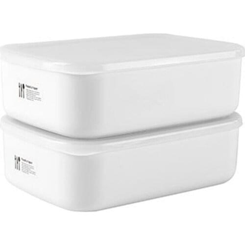 Refrigerator Storage Food Preservation Box Household Microwave Oven Heating Lunch Box Portable Thermal Insulation Lunch Box