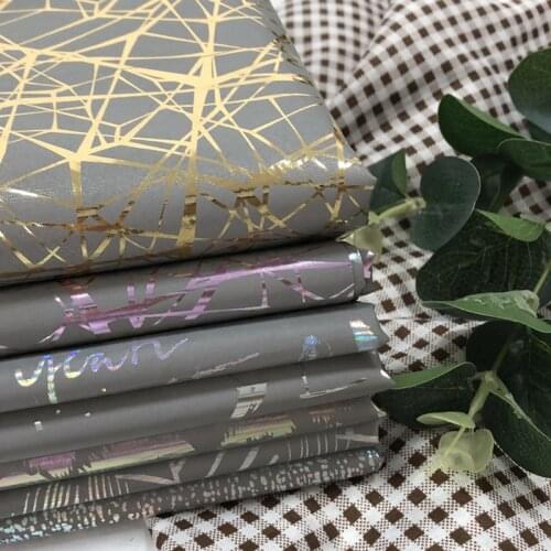 100cmx140cm DIY Sewing Home Wedding Dress Stage Decoration Cloth Designer Luminous Reflective Fabric