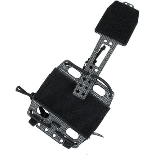 TMC Tactical Helmet Attached T-shaped Battery Box Storage Bag BK/CB TMC3505