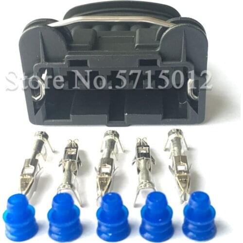 5 Hole Car Auto Junior Power Timer JPT Sealed Automotive Connector Ignition Plug 282193-1 For VW