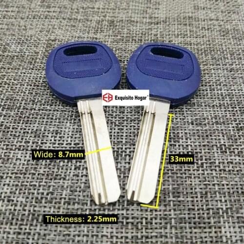 Best quality House Home Door Blue Blank Key 33 Locksmith Supplies Blank Keys SJAG205