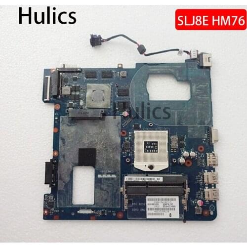 Hulics Original For Samsung NP350 NP350V5C 350V5X Laptop motherboard QCLA4 LA-8861P BA59-03541A BA59-03397A DDR3 SLJ8E HM76
